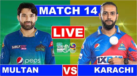 Psl Live Karachi King Vs Multan Sultan Match Live Score Today