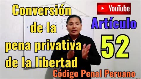 Art Culo Conversi N De La Pena Privativa De Libertad Bien Explicado