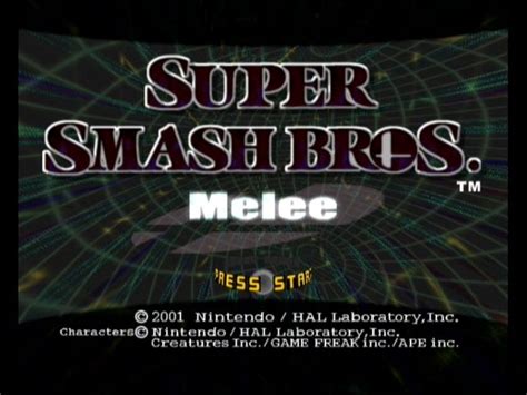 Super Smash Bros Melee Screenshots For GameCube MobyGames