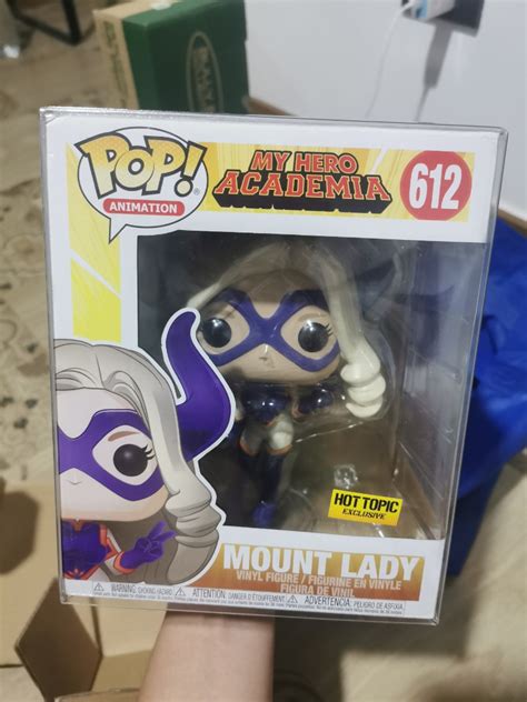 Funko Pop My Hero Academia Mt Lady Hot Topic Hobbies Toys Toys Games On Carousell