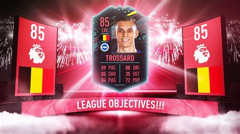 NEW PREMIER LEAGUE MILESTONE PLAYER 85 LW TROSSARD FIFA 20