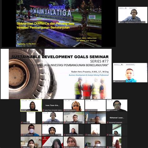 Sustainable Development Goals Sdgs Seminar Series 77 “peluang Jasa Investasi Pembangunan