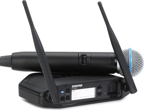 Shure GLXD24 Digital Wireless Handheld System With Beta 58A Capsule