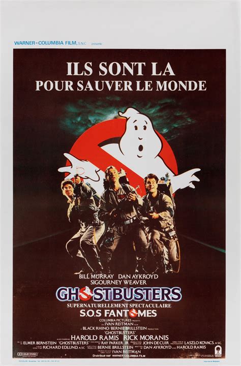 Affiche De Film Originale Nss Ghostbusters L Envers