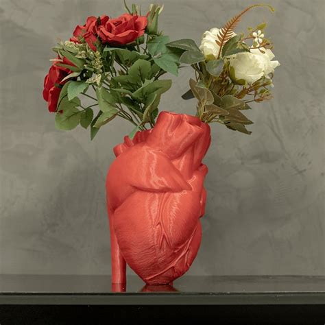 Anatomical Heart Vase Etsy