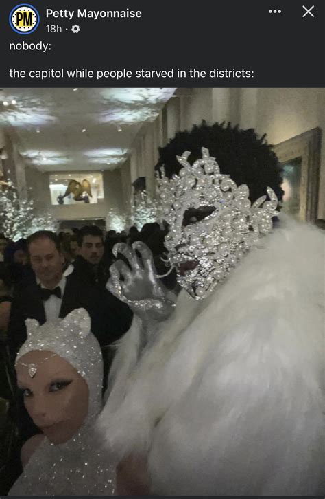 The hunger games has so many real life parallels. Sometimes I wonder