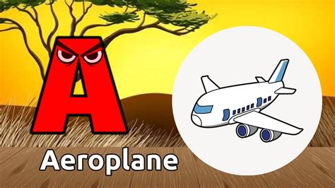 Abc Alphabet A For Aeroplane A For Aeroplane B For Ball Phonics Song Abcd Song