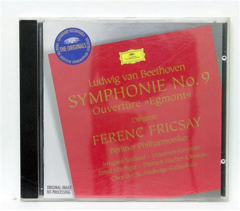 Symphony Choral Egmont Overture By Beethoven Bpo Fricsay Cd