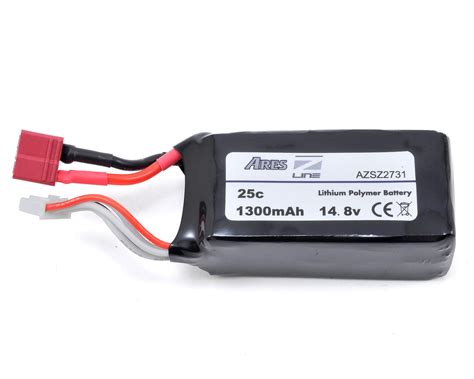 Ares 4S 20C LiPo Battery 14 8V 1300mAh AZSZ2731 AMain Hobbies