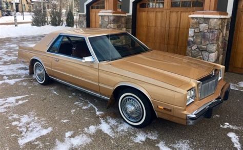 27340 Miles 1982 Chrysler Cordoba Barn Finds