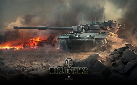 Menu Screen Wallpaper Conqueror Tanks World Of Tanks Media—the Best