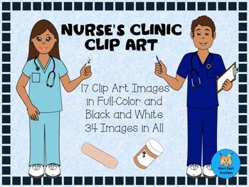 Nurse S Clinic Clip Art By Mary Kay Erben TPT