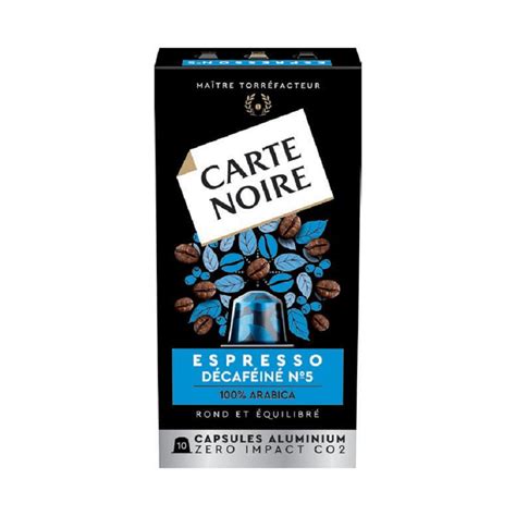 Carte Noire Espresso D Caf In N Les Capsules