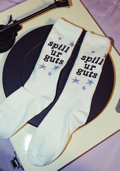 Spill Ur Guts Socks Olivia Rodrigo Official Store