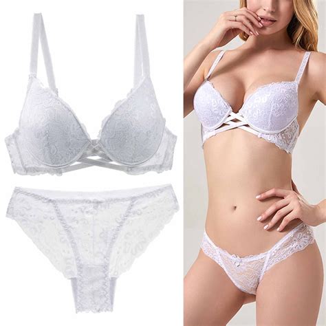 Munlar Naughty For Sex Womens Sexy Lingerie Plus Size White Bra And