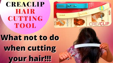 Creaclip Hair Cutting Tool Hair Cutting Made Easy Youtube