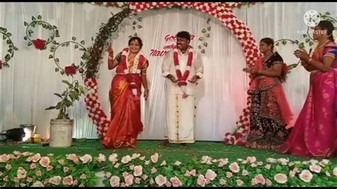 புது கல்யாண ஜோடி பொண்ணு சூப்பர் டான்ஸ் 💚💘💚 Marriage Couple Dance 🌹🎉