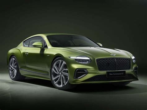 Bentley Unveils Fourth Generation Continental Gt Speed