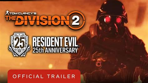 Tom Clancys The Division 2 X Resident Evil Official 25th Anniversary