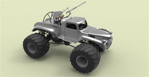 Bigfoot monster truck model - TurboSquid 1223444