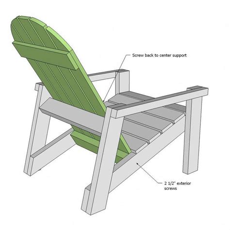 2x4 Adirondack Chair Plans Anas Favorite Ana White