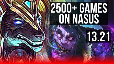 NASUS Vs DR MUNDO TOP 2500 Games 2 5M Mastery 3 1 3 KR Master