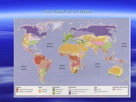 Ppt Los Climas De La Tierra Elementos Y Factores Del Clima Elementos