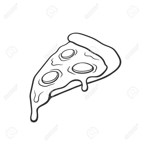 Cartoon Pizza Drawing at PaintingValley.com | Explore collection of Cartoon Pizza Drawing