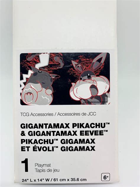 カチュウ・ ピカチュウ 海外ポケモンセンター限定 プレイマット M8yn4 M56747018359 イーブイ キョダイマックス ポケカ
