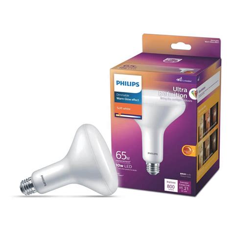 Philips Watt Equivalent Br Ultra Definition Dimmable E Led Light