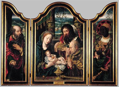 Triptych By Coecke Van Aelst Pieter