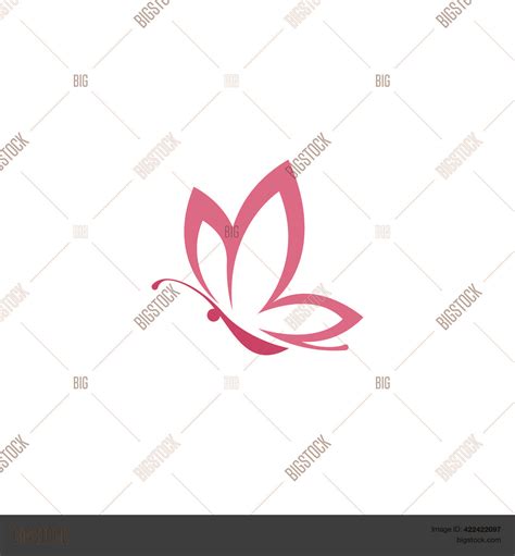 Butterfly Icon Logo Vector And Photo Free Trial Bigstock