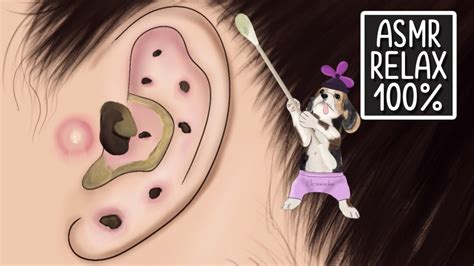 Relax With Animated ASMR Ear Cleaning YouTube