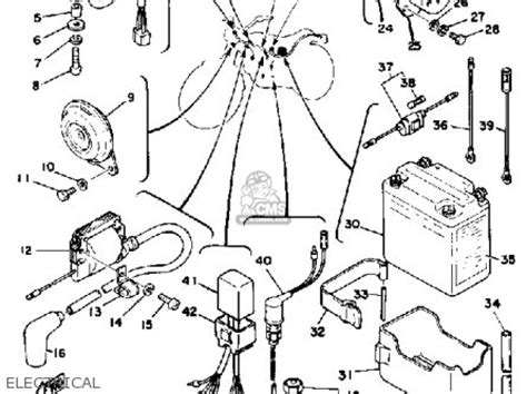 Yamaha DT175 1978 USA parts lists and schematics