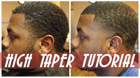 How To High Bald Taper Mens Haircut Step By Step Youtube