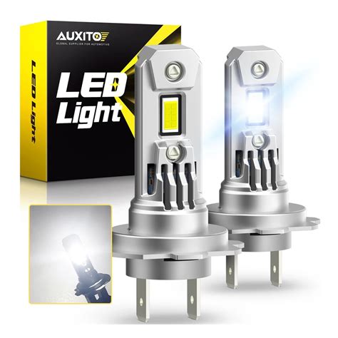 Auxito Pcs H Trubo Led Canbus Headlight Bulb Lm W For Bmw E