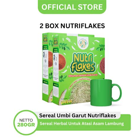 Jual Madre Nutriflakes Original Sereal Herbal Umbi Garut Pati Irut