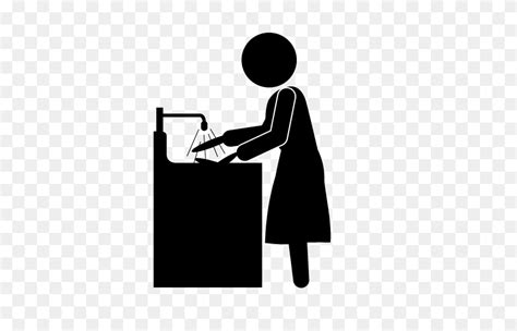 Washing Dishes - Washing Dishes Clipart - FlyClipart