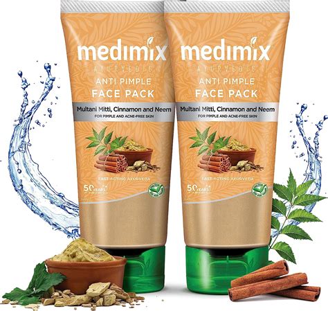 Medimix Ayurvedic Anti Pimple Face Pack Ml Pack Of Buy Online