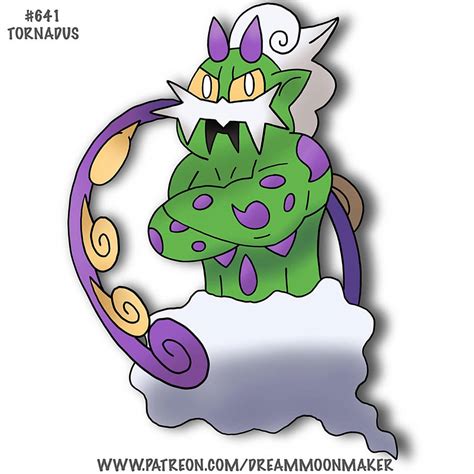 National Pokedex 641 Tornadus By Dreammoonmaker On Deviantart