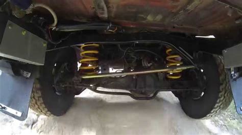 Travail D Une Suspensionar Toyota Land Cruiser Hdj Youtube