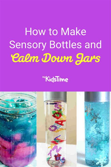 How To Make Sensory Bottles And Calm Down Jars