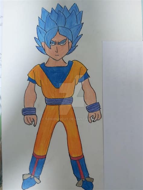 Super Saiyan Blue Goku by soniouncut on DeviantArt