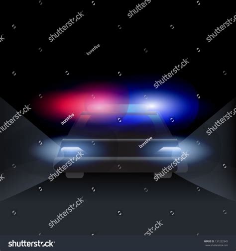 Police Car Stock Vector Royalty Free 131222945 Shutterstock