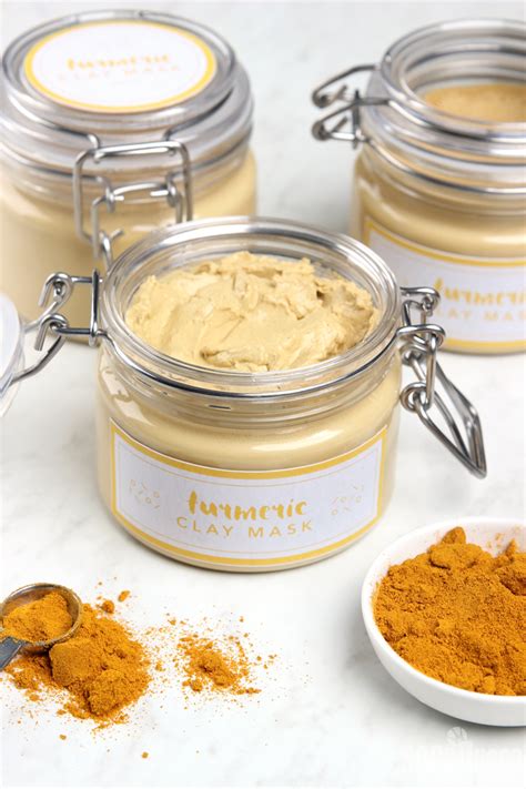 Diy Turmeric Clay Face Mask Soap Queen