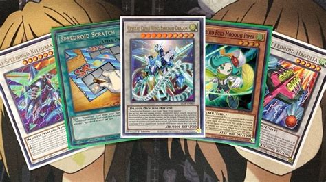 My Speedroid Yugioh Deck Profile For January 2022 YouTube