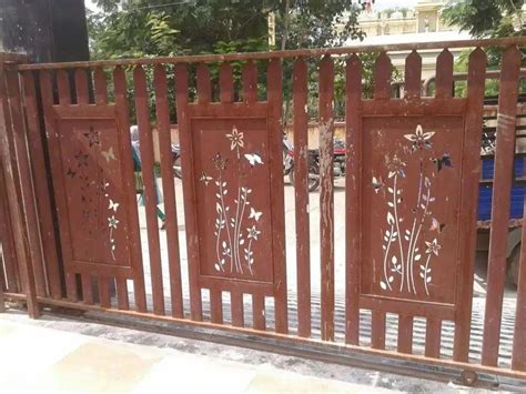 Modern Mild Steel Ms Grill Main Gate For Home At Rs Kg In