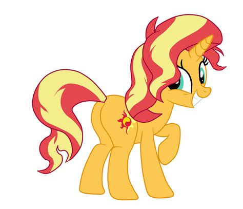 Safe Artist Gmaplay Sunset Shimmer Pony Unicorn