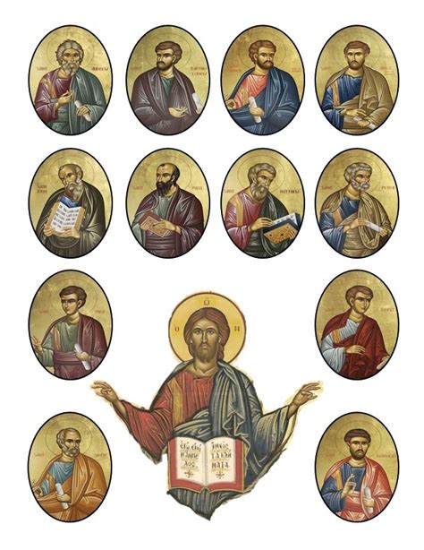 12 Apostles And Their Symbols