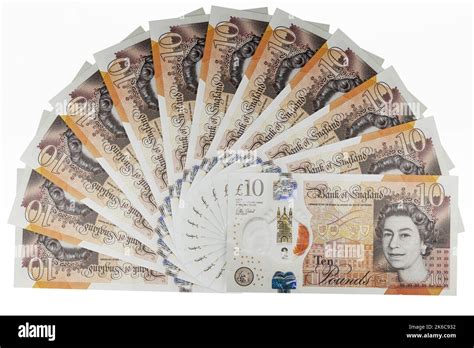 Uk Money Banknotes Fan Of Uk Polymer £10 Notes Ten Pound Banknotes